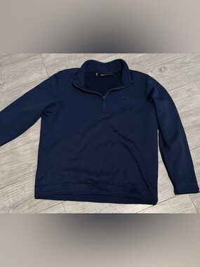 Under Armour Golf Men's Navy Quarter-Zip Pullover
